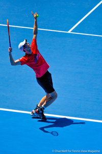 Andy Murray 2014 Australian Open Practice