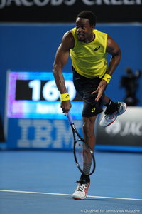 Gael Monfils Australian Open 2014