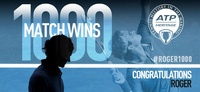 Federer Logs 1000th ATP Win