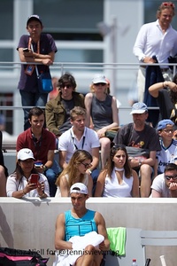 Rafael Nadal On Practice Court