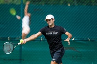 Wimbledon Practice: Roger Federer and Dominic Thiem