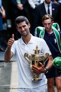 Novak Djokovic: 2018 Wimbledon Men's Singles Champion