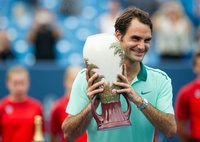 R. Federer d. D. Ferrer: 6-3, 1-6, 6-2 in Cincinnati final. 