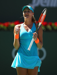 Kristina Mladenovic Advances To Indian Wells Semis