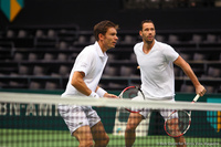 Nicolas Mahut and Michael Llodra Rotterdam 2014