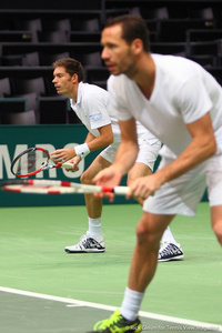 Nicolas Mahut and Michael Llodra Rotterdam 2014