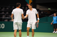 Nicolas Mahut and Michael Llodra Rotterdam 2014