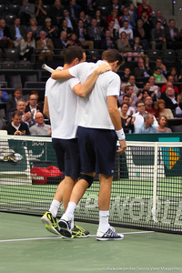 Nicolas Mahut and Michael Llodra Rotterdam 2014