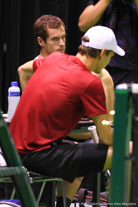 Andy Murray and Tomas Berdych Rotterdam 2014