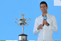 Novak Djokovic Australian Open 2014 Draw Ceremony