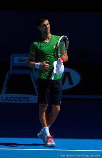 Novak Djokovic Australian Open 2014