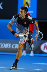 Novak Djokovic Australian Open 2014