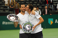 Nicolas Mahut and Michael Llodra Rotterdam 2014