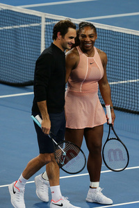 Roger Federer and Serena Williams