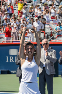 Simona Halep Wins Rogers Cup Title in Montreal