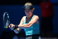 Eugenie Bouchard Australian Open 2014