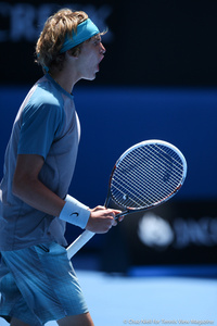 Alexander Zverev Australian Open 2014