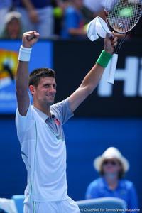 Novak Djokovic Australian Open 2014