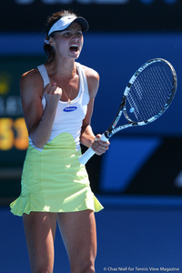 Elizaveta Kulichkova Australian Open 2014