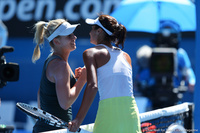 Jana Fett and Elizaveta Kulichkova Australian Open 2014