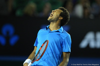 Jo-Wilfried Tsonga Australian Open 2014