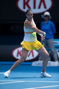 Flavia Pennetta Australian Open 2014