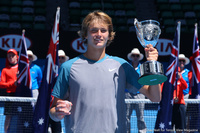 Alexander Zverev Australian Open 2014