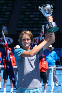 Alexander Zverev Australian Open 2014