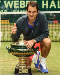 Federer Wins Halle Title