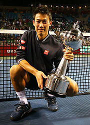 Nishikori captures the title in Japan