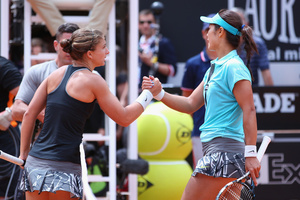 Sara Errani and Li Na