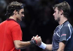 Roger Federer and Stan Wawrinka