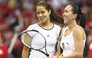 Ana Ivanovic and Jelena Jankovic