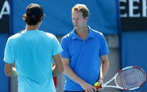 Stefan Edberg and Roger Federer