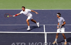 Roger Federer and Stanislas Wawrinka