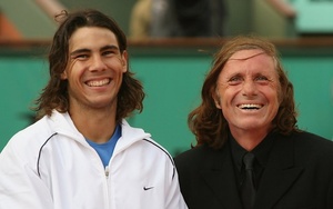 Rafael Nadal and Guillermo Vilas