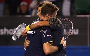 Novak Djokovic and Stanislas Wawrinka