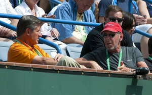 Charlie Pasarell and Larry Ellison