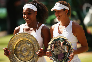 Serena Williams and Garbine Muguruza