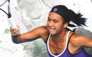  Heather Watson makes hard work look basic.